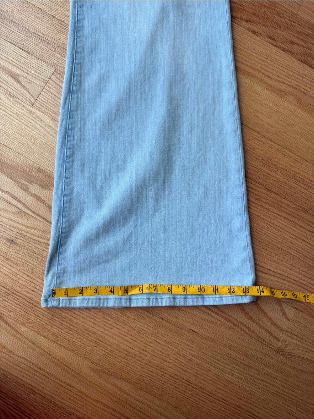 FRAME Le Palazzo High Rise Wide Leg Jeans Light Wash Size 31 NWT $288 - Picture 14 of 14